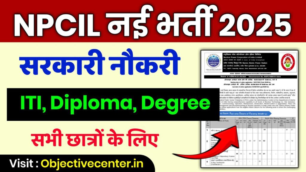 NPCIL Kakrapar Apprentice Recruitment 2024